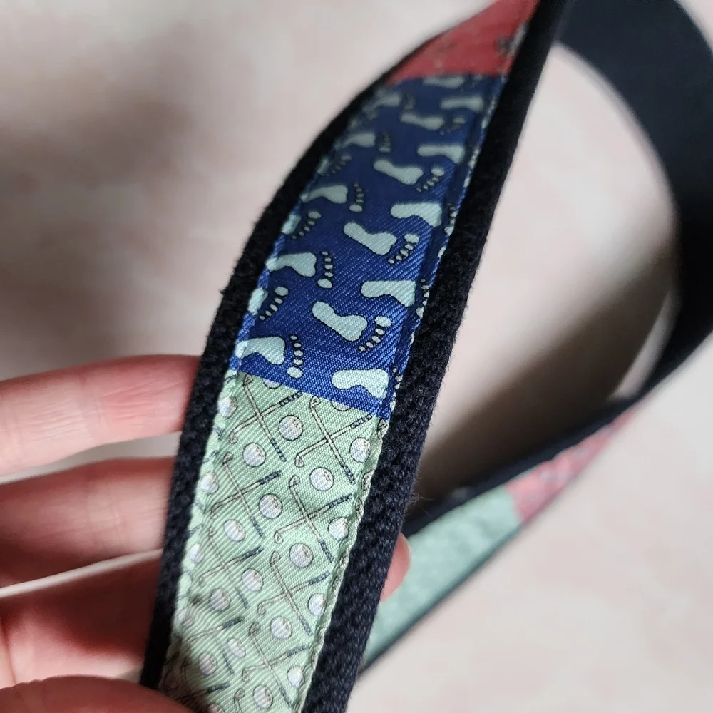 VINEYARD‎ VINES patchwork preppy belt junior's small